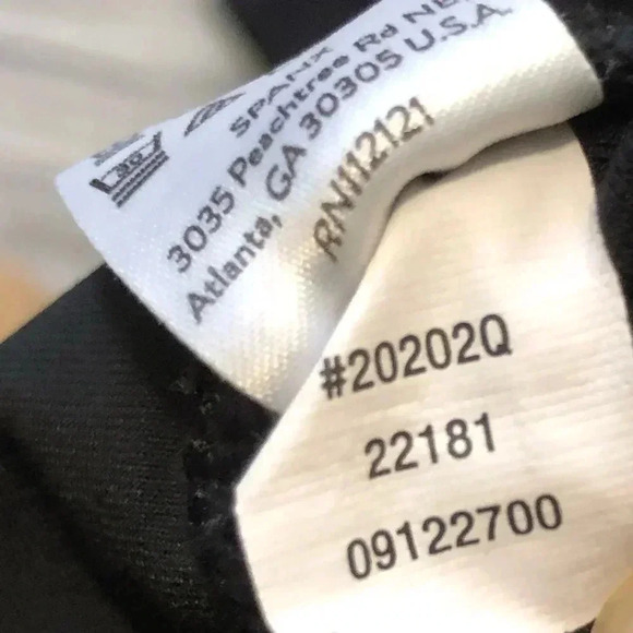 Spanx Women's Sz Small Petite The Perfect Black Ankle Pant Pull On Ponte 20202Q - Picture 6 of 7